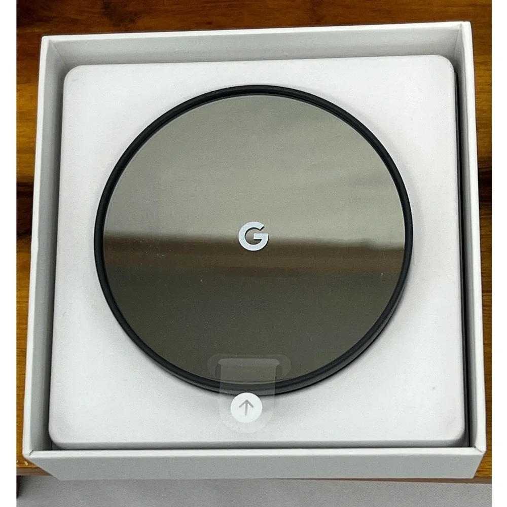 Google Nest Thermostat Smart Programmable G4CVZ Charcoal Gray New Open Box